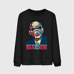 Свитшот хлопковый мужской They can change metal, цвет: черный