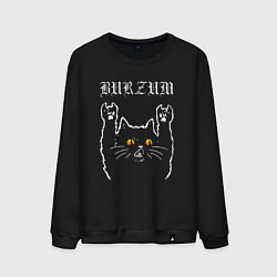 Мужской свитшот Burzum rock cat