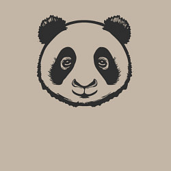 Свитшот хлопковый мужской Панда аниме, цвет: миндальный — фото 2