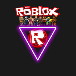 Свитшот хлопковый мужской Roblox, роблокс, цвет: черный — фото 2