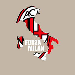 Свитшот хлопковый мужской Forza Milan, цвет: миндальный — фото 2