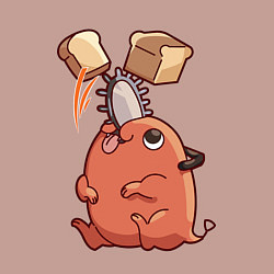 Свитшот хлопковый мужской Хлеб и Почита, цвет: пыльно-розовый — фото 2