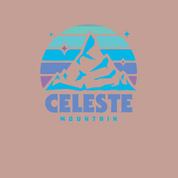 Свитшот хлопковый мужской Celeste mountain, цвет: пыльно-розовый — фото 2