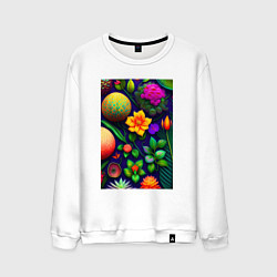 Мужской свитшот Экзотическая картина
