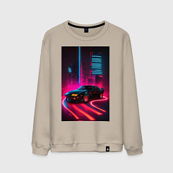 Мужской свитшот KITT auto - неон