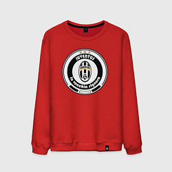 Свитшот хлопковый мужской Juventus club, цвет: красный