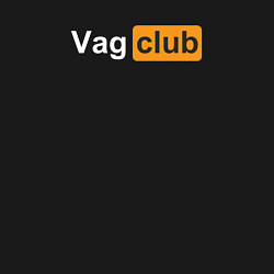 Свитшот хлопковый мужской Vag club, цвет: черный — фото 2