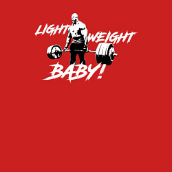 Свитшот хлопковый мужской Yeah buddy light weight, цвет: красный — фото 2
