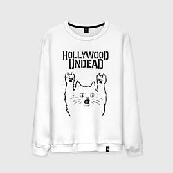 Мужской свитшот Hollywood Undead - rock cat