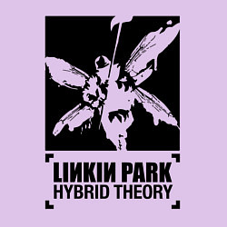 Свитшот хлопковый мужской LP Hybrid Theory, цвет: лаванда — фото 2