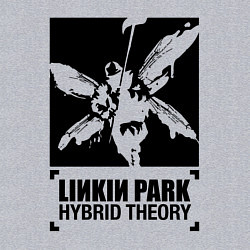 Свитшот хлопковый мужской LP Hybrid Theory, цвет: меланж — фото 2