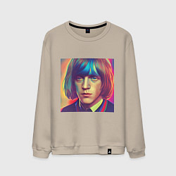 Мужской свитшот Brian Jones Glitch Art