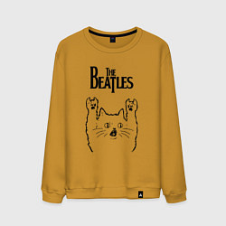 Мужской свитшот The Beatles - rock cat