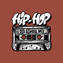 Свитшот хлопковый мужской Hip hop oldschool, цвет: кирпичный — фото 2