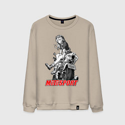Мужской свитшот Moto girl