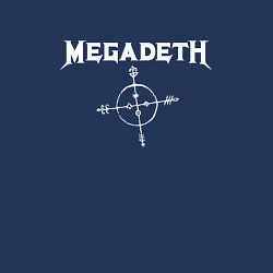 Свитшот хлопковый мужской Megadeth: Cryptic Writings, цвет: тёмно-синий — фото 2