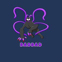 Свитшот хлопковый мужской Badbad - монстр из Детского сада Банбана, цвет: тёмно-синий — фото 2