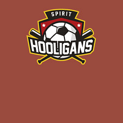 Свитшот хлопковый мужской Spirit hooligans, цвет: кирпичный — фото 2