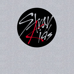 Свитшот хлопковый мужской Stray Kids logo, цвет: меланж — фото 2