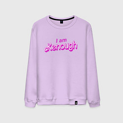 Мужской свитшот I am kenough barbie