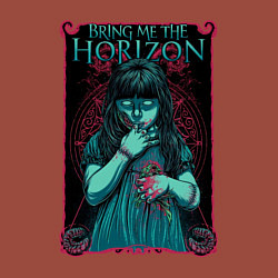 Свитшот хлопковый мужской Принеси мне горизонт, цвет: кирпичный — фото 2