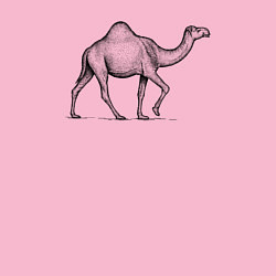Свитшот хлопковый мужской Верблюд одногорбый, цвет: светло-розовый — фото 2