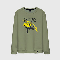Мужской свитшот Медведь в стиле urban