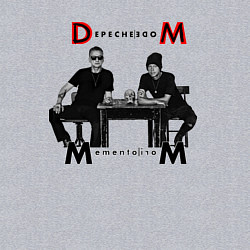 Свитшот хлопковый мужской Depeche Mode 2023 Memento Mori - Dave & Martin 02, цвет: меланж — фото 2