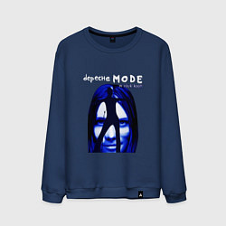 Свитшот хлопковый мужской Depeche Mode - In Your Room Devotional, цвет: тёмно-синий