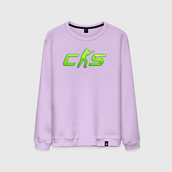 Мужской свитшот CS2 green logo