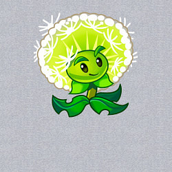 Свитшот хлопковый мужской PvZ Одуванчик, цвет: меланж — фото 2