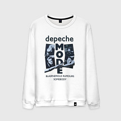 Мужской свитшот Depeche Mode - Blasphemous rumours somebody