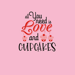 Свитшот хлопковый мужской Всё, что тебе нужно - это любовь, цвет: светло-розовый — фото 2