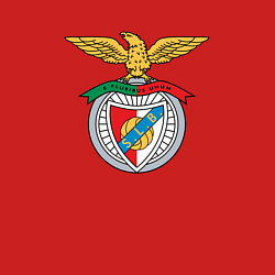 Свитшот хлопковый мужской Benfica club, цвет: красный — фото 2