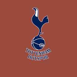 Свитшот хлопковый мужской Tottenham Hotspur fc sport, цвет: кирпичный — фото 2