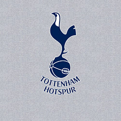 Свитшот хлопковый мужской Tottenham Hotspur fc sport, цвет: меланж — фото 2