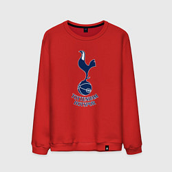 Свитшот хлопковый мужской Tottenham Hotspur fc sport, цвет: красный