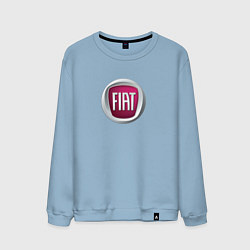 Свитшот хлопковый мужской Fiat Italy, цвет: мягкое небо