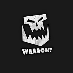 Свитшот хлопковый мужской Waaagh, цвет: черный — фото 2