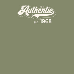 Свитшот хлопковый мужской Authentic 1968, цвет: авокадо — фото 2