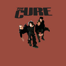 Свитшот хлопковый мужской The Cure - A Band from UK, цвет: кирпичный — фото 2