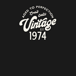 Свитшот хлопковый мужской 1974 год - выдержанный до совершенства, цвет: черный — фото 2