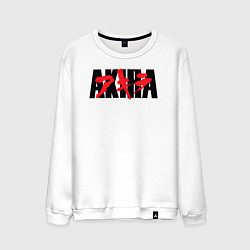 Свитшот хлопковый мужской Акира аниме из 1998, цвет: белый