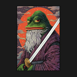 Свитшот хлопковый мужской Pepe samurai, цвет: черный — фото 2