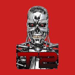 Свитшот хлопковый мужской Terminator 2 T800, цвет: красный — фото 2