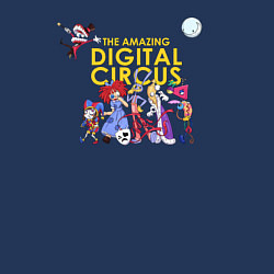 Свитшот хлопковый мужской The Amazing Digital Circus, цвет: тёмно-синий — фото 2