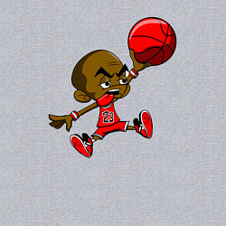 Свитшот хлопковый мужской Baby Jordan, цвет: меланж — фото 2