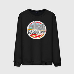 Мужской свитшот Barcelona city