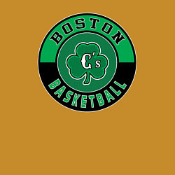 Свитшот хлопковый мужской Basketball Boston, цвет: горчичный — фото 2