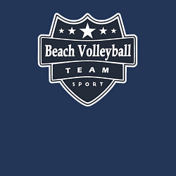 Свитшот хлопковый мужской Beach volleyball team, цвет: тёмно-синий — фото 2